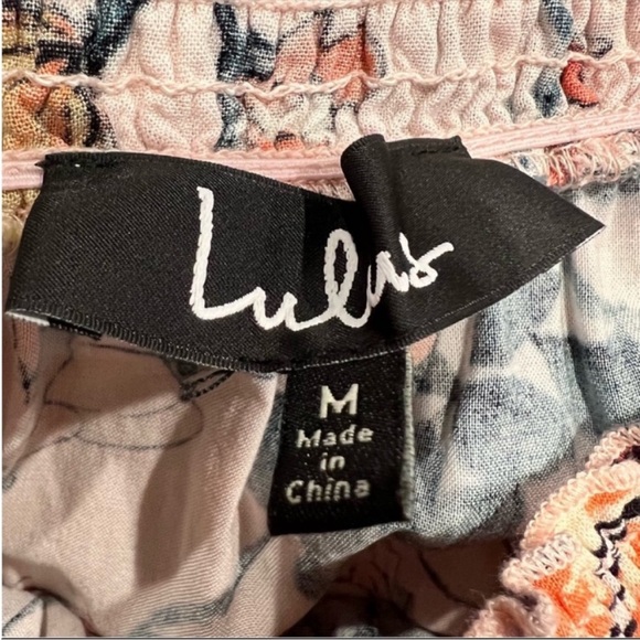 Lulus Hello Darling Pink Floral Off the Shoulder Dress - Picture 6 of 13